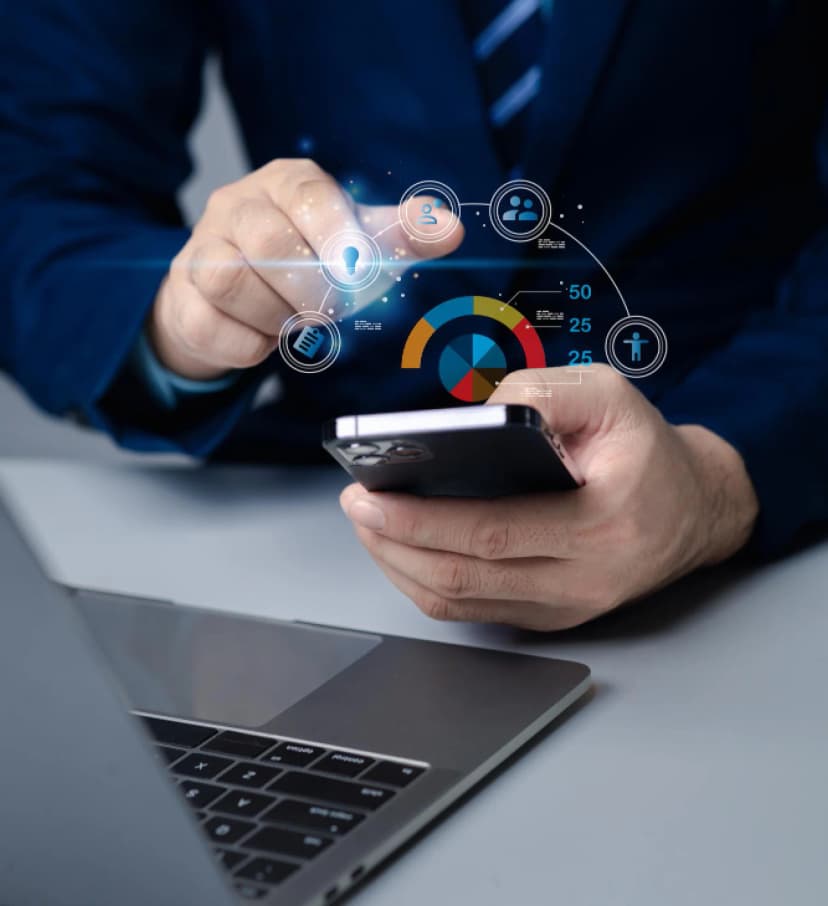 SEO performance and web optimization dashboard