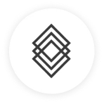 Geometric abstract diamond logo