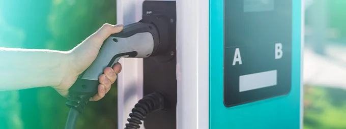 Electric vehicle management app featuring fleet tracking, smart charging, and battery analytics