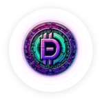 Digital purple D logo